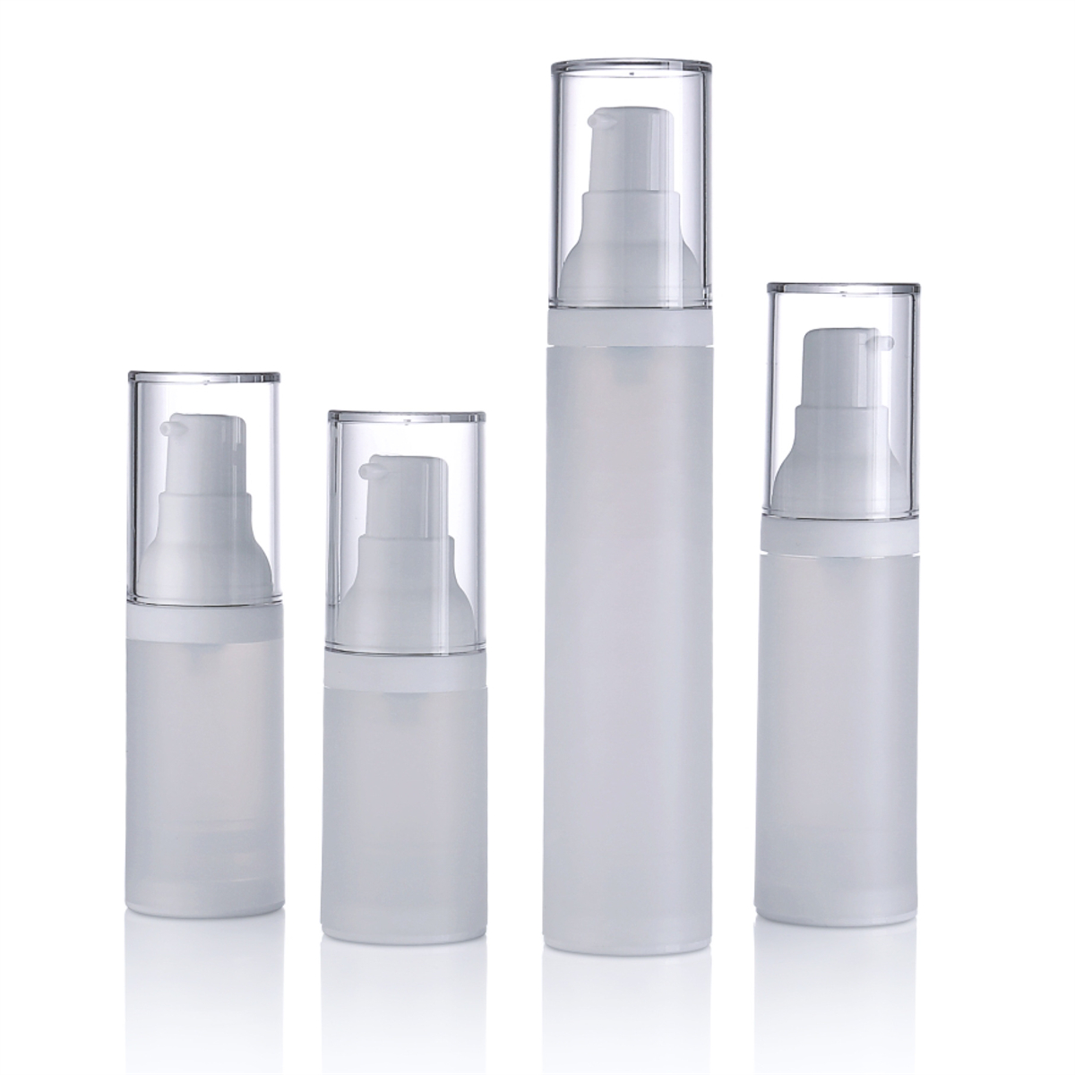 15ml 20ml 30ml 50ml Frosted Desktop airless bote pp emulsion bote spray fine mist table bote l13