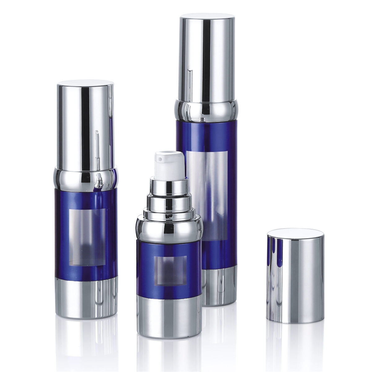 15ml 30ml 50ml airless pump bote deluxe bilang body lotion pump head essence foundation bb cream l18