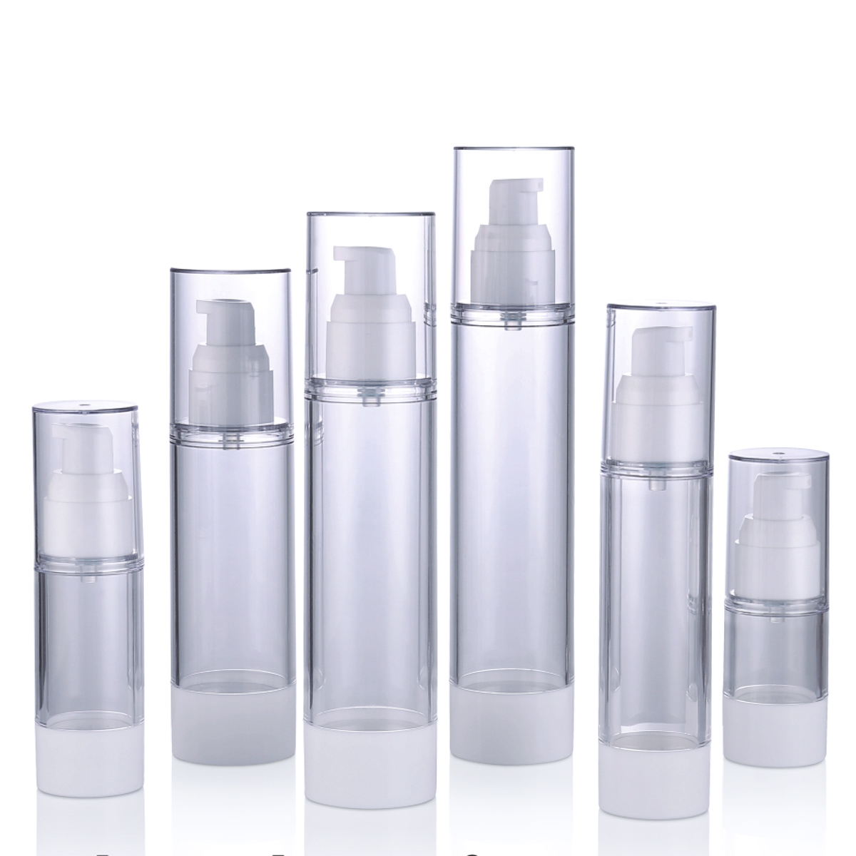 15ml 30ml 50ml 80ml 100ml 120ml pp bilang spray pump bote lotion airless pump cream bote l01