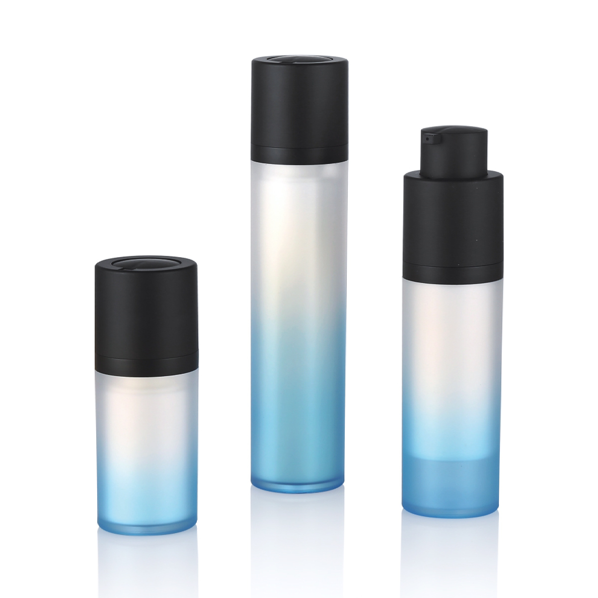 15ml 30ml 50ml para sa pundasyon serum eye cream packaging skincare cosmetic rotary vacuum airless lotion pump bote l20