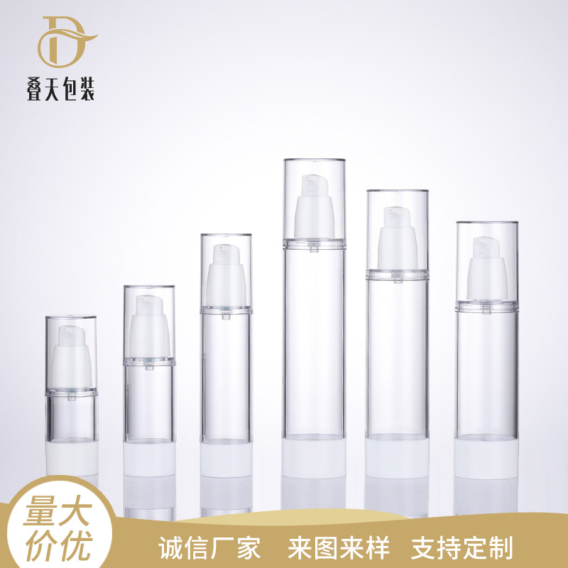 15/30/50/80/100/120ml Plastic Bottle, Cosmetics Sample, Paghiwalayin ang Bote, Lotion Bottle, Vacuum Bottle