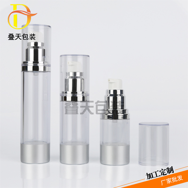 15ml 30ml 50ml Transparent plastic cosmetics trial lotion lotion bote
