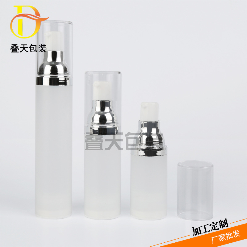 Bagong Supply Plastic Cosmetics Bottles 15 30 50ml Vacuum Lotion Bottle Liquid Foundation Bottle
