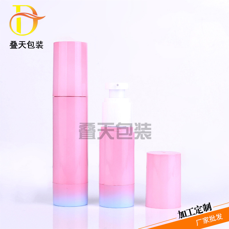 Ang tagagawa ay nagbibigay ng isang malaking bilang ng mga kosmetiko para sa pagsubok bottling 30ml 50ml lotion bote pink disinfectant bote